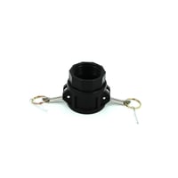 CAMLOCK kobling Type D, Polypropylen, 1" Indvendigt gevind, Hun