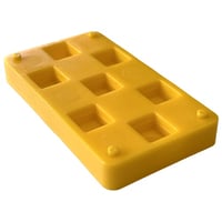 Knudsen K-Klods 45C, 10 x 45 x 80 mm, gul, 200 stk.