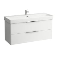 Laufen base underskab til VAL håndvask 8.1028.7, 930x525x390, hvid højglans, 2 skuffer