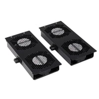 19-ft20, 1U 19-tommer blserpakke med 2 blsere, sort