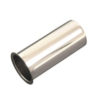 afgangsrr, 32 mm m/krave, 75 mm, lige, forkromet, messing