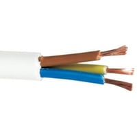 Ledning 3G0,75 H03VV-F, sort R100 – 100 meter
