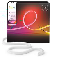 Philips Hue Udendrs Neon LED strip, Gradient Color & White Ambiance, Zigbee + Bluetooth, 5 meter