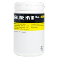 Vaseline, hvid, fast, 1 kg