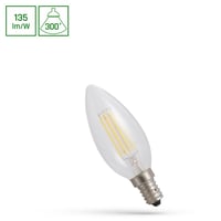 E14 5,5W LED kertepre, C37, 230V, ikke dmpbar, 4000K