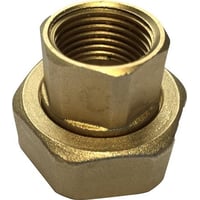 Danfoss Union i Messing med Omløber og Muffe G 1" x Rp 1/2" DN15 - DN15
