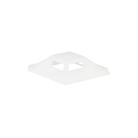 Lanview Selvhæftende kabelstrips holdere, 25 mm x 25 mm, 50 stk., hvid