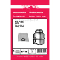 NILFISK stvsugerposer, GM80,GM90,GS80,GS90