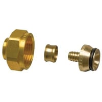 Billede af Uponor fittings - Kompresionskoblingsst med omlber, 3/4" x 9,9 mm x 1,1 mm (Uponor Minitec Comfort Pipe)