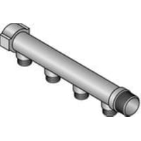 Uponor Uni-C fordelerrr S, 1" MT/FT, 4 x 1/2" MT