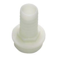Grundfos slangenippel, 1.1/4" x 25 mm, plastik