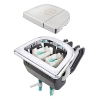 Trykknap Komplet Duo Krom/mat Til Nautic 2/4 Liter
