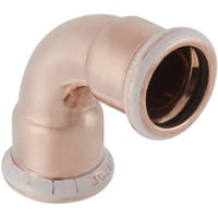 15 mm bjning CU 90 muffe/muffe Mapress – Geberit
