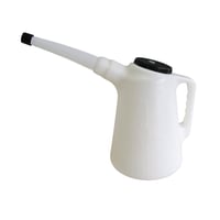 Kabi olieml, 1 liter, med flextud og skruelg
