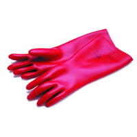 Cimco 140214 Schutzhandschuhe Gr.10, Isolerende handsker, Rød, Unisex, Beskyttelse mod elektrostatisk udladning (ESD), Latex, 410 mm