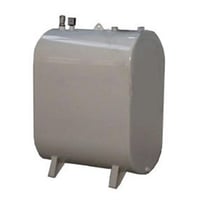 Olietank C3 oval ude komp, 1200 liter, hvid - Stl