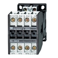 Benedict B&J kontaktor - 5,5 kW, 14 A, 3p+n, K3, 230 V