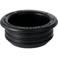Gummimanchet, 32 mm, sort PEH, Geberit