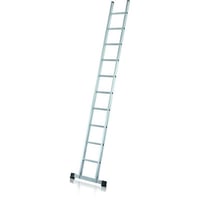 Zarges 41550 enkeltstige, 3 meter, 10 trin, 350 mm bredde, EN-131 Prof