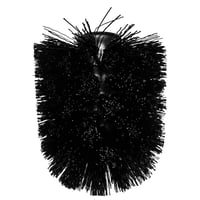 Pressalit lst brstehoved, sort, plast