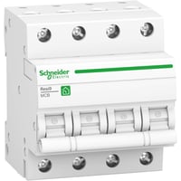 Billede af Resi9 Schneider Electric - Automatsikring MCB, C, 25A, 4P, 6kA, 4 modul hos WATTOO.DK