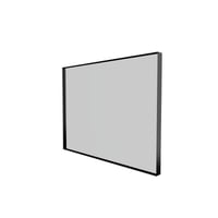 Sanibell Basicline spejl, sort (mat), 80 cm x 60 cm