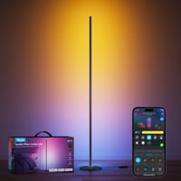 Govee Floor Lamp Lite, gulvlampe, Matter + Bluetooth, sort