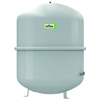 Trykekspansionstank N, 80 liter, 6 bar, 1", cylindrisk