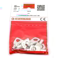 Kabelsko, kobber, 6mm, M8, fortinnet - KR6-8