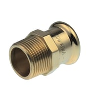Vsh Xpress overgang, muffe/nippel, 28 mm x 1 cu