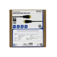 ULTRA High Speed HDMI-kabel, 48 Gbps, 10 meter, sort, AOC