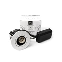 Hilux D10 Udendørs Indbygningsspot Til GU10, 230V - Hvid