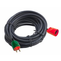 Kabelst med slagfaste stik, 3G1,5, 10 meter