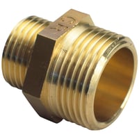 Altech brystnippel 3/4´´ - 3/8´´. Messing