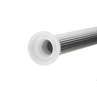 Hefe badeforhngsstang, 60-90 cm, satin, krom (mat)