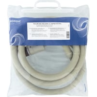 Tilslutningsslange m/Aquastop, 90C/10 bar, 2,5m – Nordic Quality