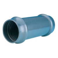 Wavin 225 mm PVC skydemuffe, gr, PN12,5