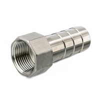 slangestuds 6kt med indvendig gevind, 4408/316L, 20 bar, 1/2″x13mm
