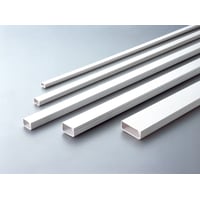 Kabelkanal 25 x 16 mm, hvid, med tape - Plasfix