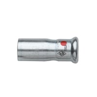Turbo Steel reduktion nippel/muffe, 28 mm x 22 mm