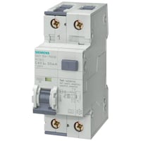 Kombiafb RCBO, 10kA, 1P+N, F, K, 30mA, 20A, C - Siemens