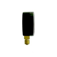Manometer, 80 mm, 0-10 bar, 1/2" gevind, ned