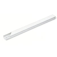 25x16 Kabelkanal med tape - Hvid, 25x16mm, Længde 2m