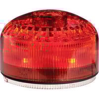 ANDERSSONS AGENTUR Elektronisk sirene SIR E op til 105 dB tilslutning for base 12-24V UC eller 90-240V AC IP65 rød