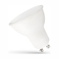 GU10 7,5W LED pære, 3000K, 110°, 600 lumen, RA 80, 56 x 50 mm - Ikke dæmpbar