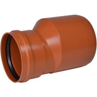 PVC-reduktion 200-160mm - med kort indstiksmf. Ostendorf