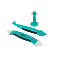 Billede af BIHUI fugevrktjsst med fugefjerner og glitter, 3 dele