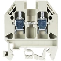 Wieland rækkeklemme, 6 mm², grå