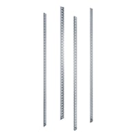 Bl zink L-profiler, til 600 mm brede, 42U G-serie kabinetter
