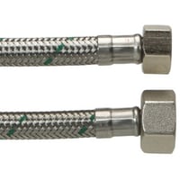 NEOFLEX tilslutningsslange, rustfri flet, ?" x " - 400 mm